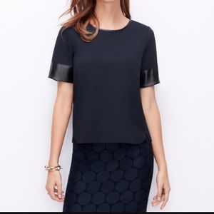 Ann Taylor Dark Blue Skirt