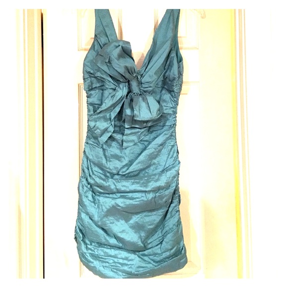 BCBGMaxazria Blue Surf Dress 8