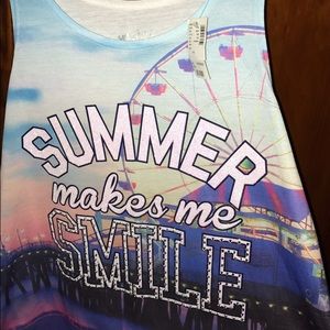 NWT Justice Summer Tank