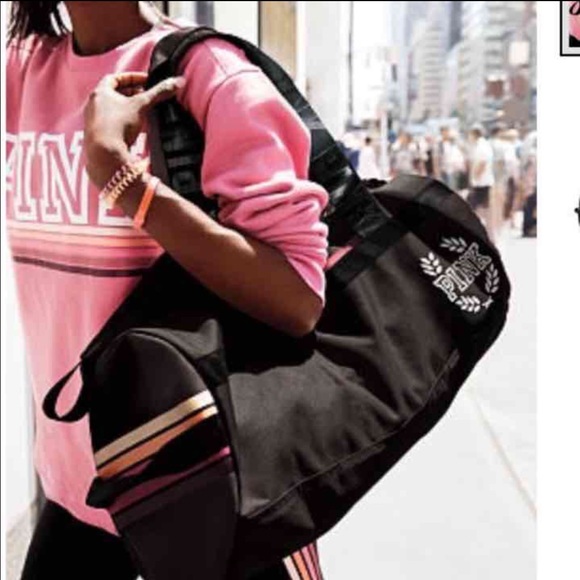 Vs Victoria'a Secret Pink Large Duffle Bag Gym