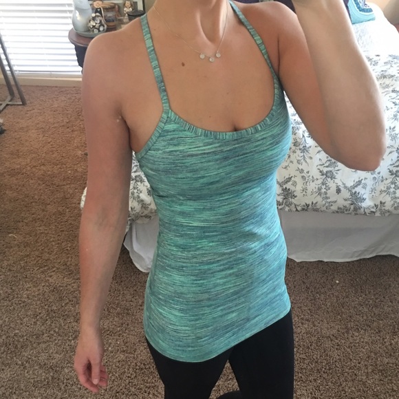 lululemon athletica Tops - Lululemon Power Y Tank. Size 6. EUC. Worn once