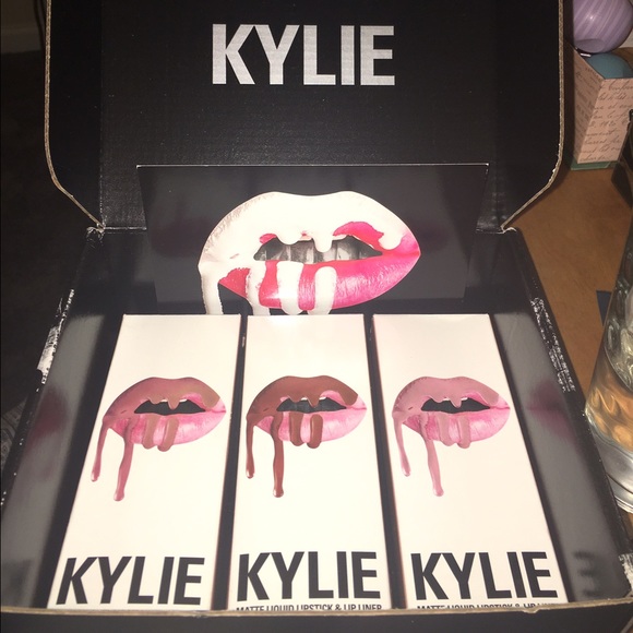 Kylie lip kits koko k,dolce k, and candy k