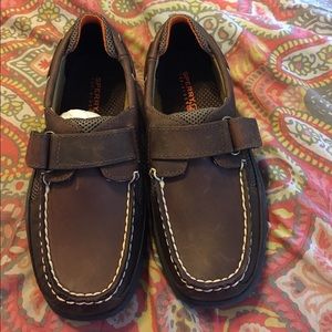 Brown authentic sperry's