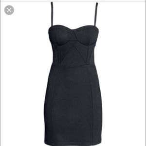 H&m mini bustier dress