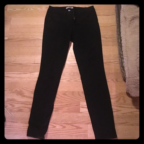 Black skinny jeans from Charlotte Russe
