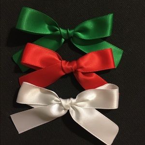 Christmas bow set