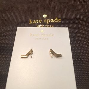 Kate Spade Shoe In Earrings