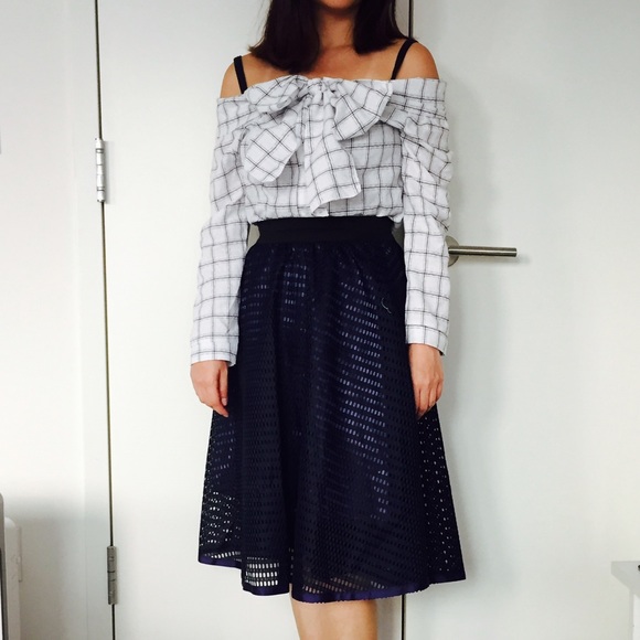 CLimport SET - off shoulder top + midi skirt