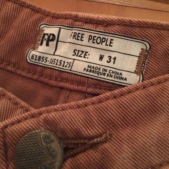 Free People Jean Shorts - Picture 4 of 4