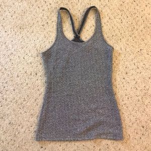 Express raceback sequin tank