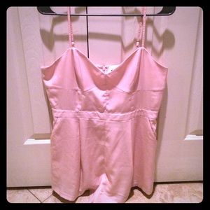 Light pink romper from forever 21 size large