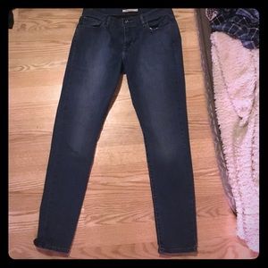 Levi super skinny blue jeans