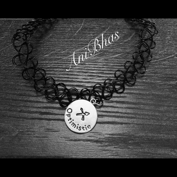 Sagittarius Horoscope Tattoo Choker - Picture 2 of 2