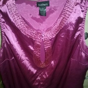 Feathers designer top