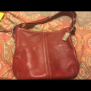 Coach red purse 👛