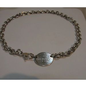 Tiffany & Co. choker .925 authentic sterling silvr