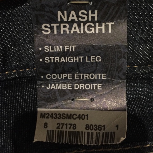 New Silver Jeans Nash Straight leg jeans for men - Picture 3 of 4