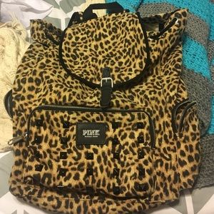 PINK Cheetah Backpack