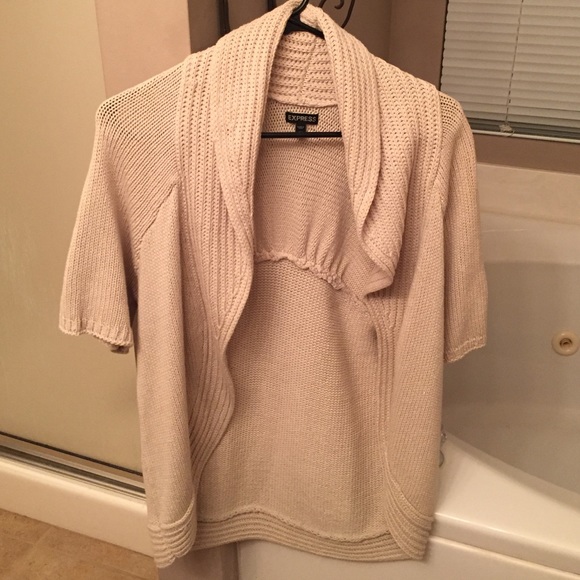 Express quarter sleeve cardigan