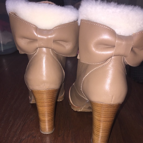🎀RED Valentino Boots w/Bow🎀