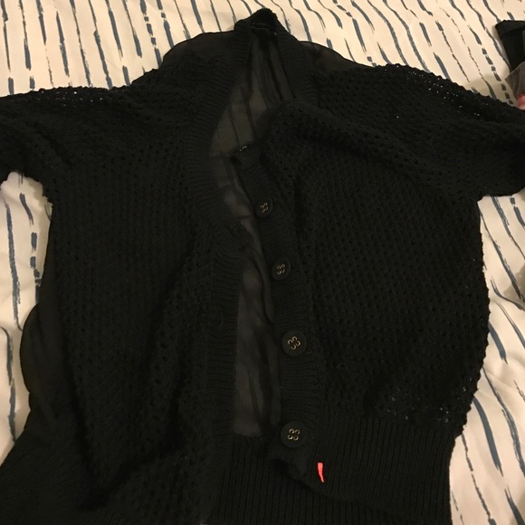 Black see thru jacket