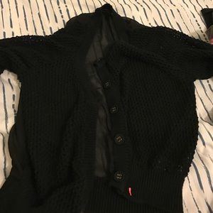 Black see thru jacket