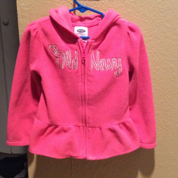 Girls Old navy fleece hoodie