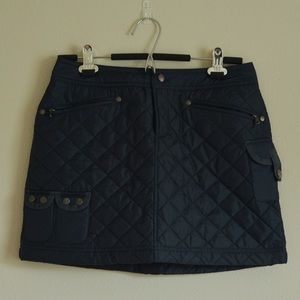 Athleta black puff skirt, size 0