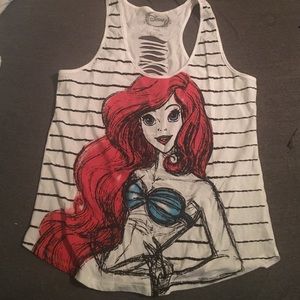 Disney Ariel Shirt. Never worn. W/o Tags Size XL