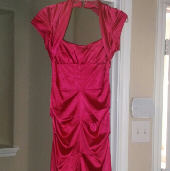Pink Morgan & Co dress