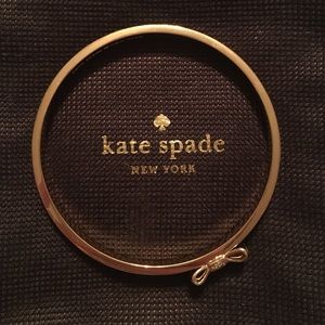 Kate Spade Gold Bow Bangle