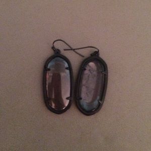 Kendra Scott Elle Mirror Rock Crystal Earrings