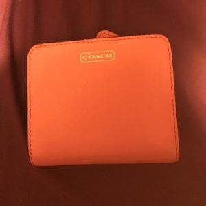Salmon coach wallet