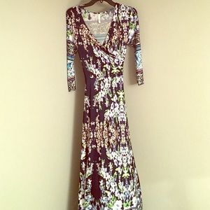 Floral Print Maxi
