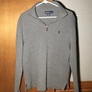 polo ralph lauren half zip sweater