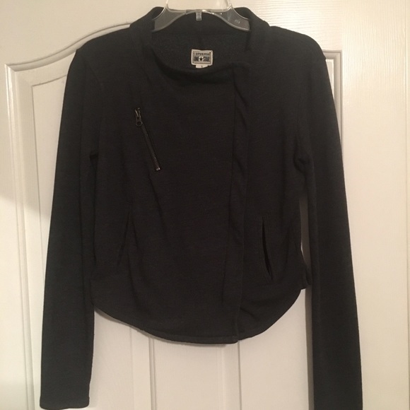 Side Zip Up Sweater