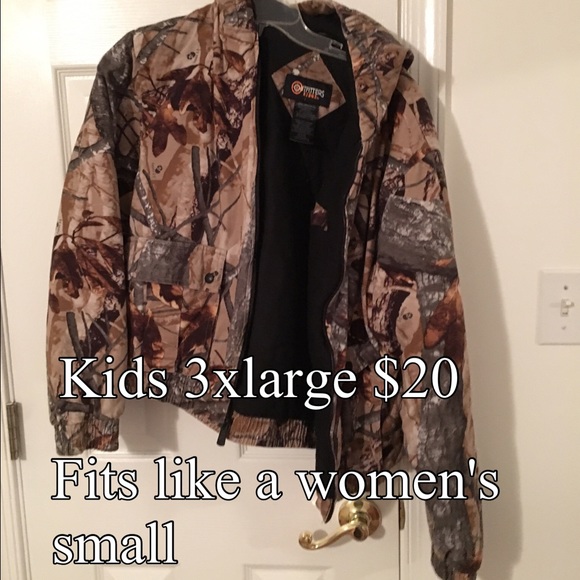 Kids camouflage jacket