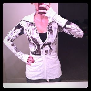 Lululemon grey sweater size 4