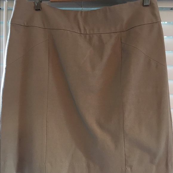 Tan stretch Cotton Mini Pencil