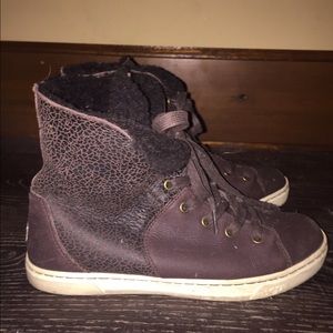 High top ugg sneakers