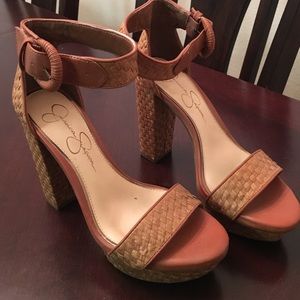Jessica Simpson platform shoes