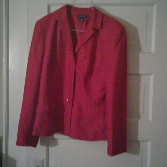 Next to new women ruby red blazer