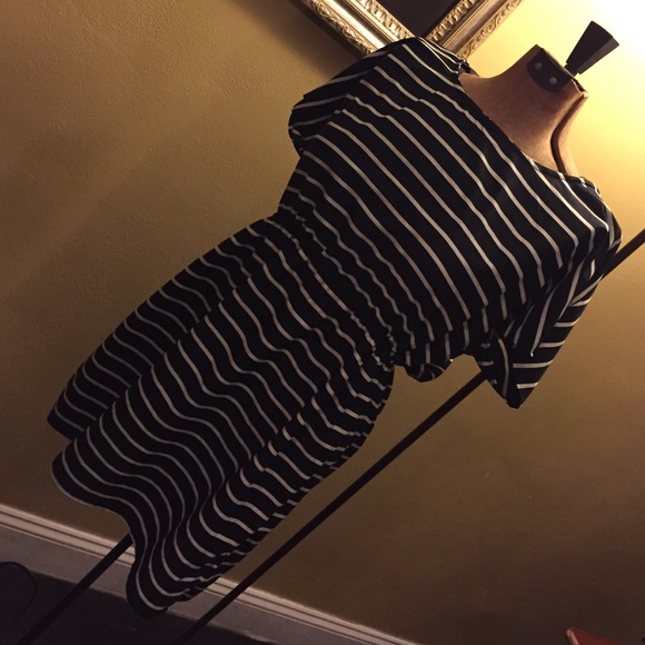Stripe Shirt/Dress - Picture 2 of 4