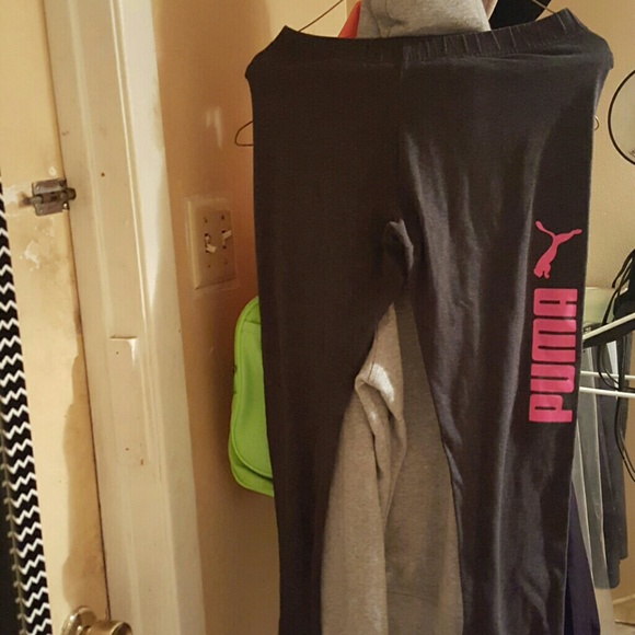 Drk grey puma legging