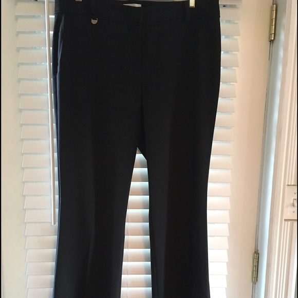 Black stretch slacks