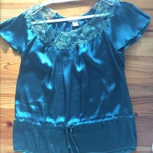 Green Charlotte Russe top