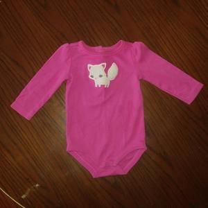 Gymboree pink onesie
