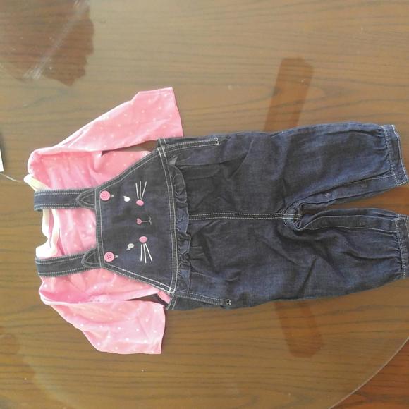 6-9m Childrens Place overalls