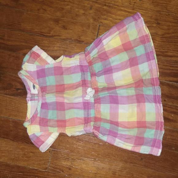Old Navy plaid dress