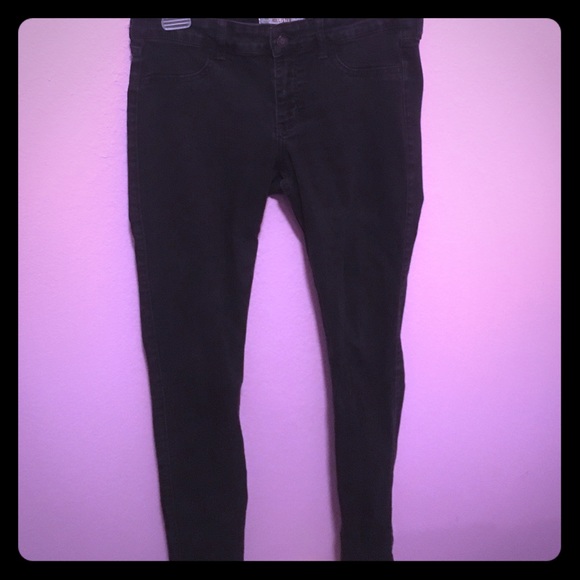 Hollister Black skinny jeans